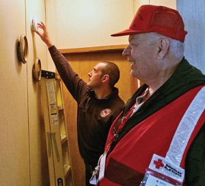 Red Cross smoke alarm