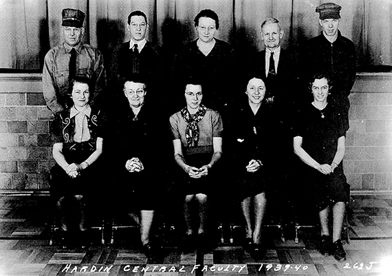 Original teaching staff