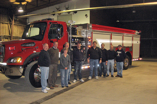 New Dunkirk firetruck