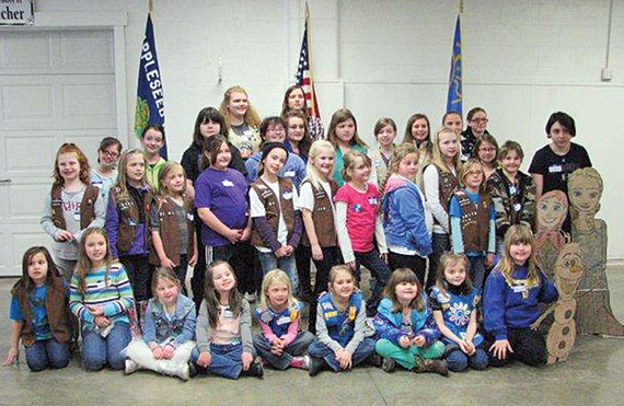 Girl Scouts celebrate Thinking Day