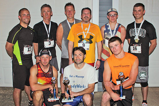 Men's Forest Tree Town trot winners