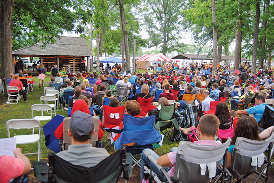 Big crowd for church