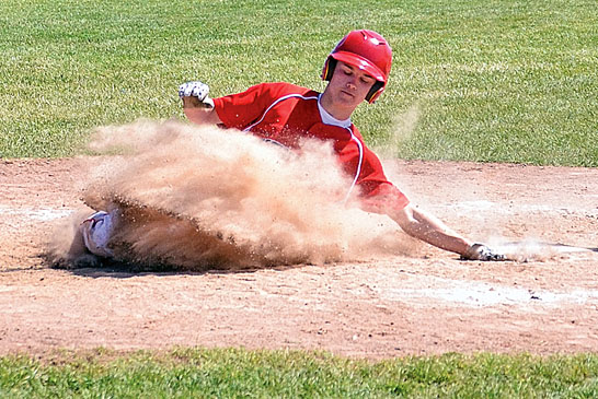 Sliding through the dust