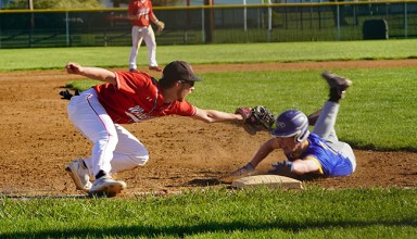 Two baseball players